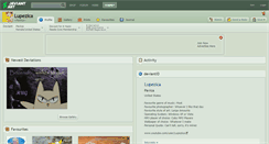 Desktop Screenshot of lupezica.deviantart.com