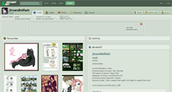 Desktop Screenshot of jinxandkidflash.deviantart.com