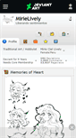 Mobile Screenshot of mirielively.deviantart.com