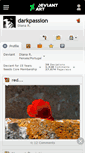 Mobile Screenshot of darkpassion.deviantart.com
