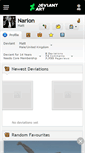 Mobile Screenshot of narion.deviantart.com