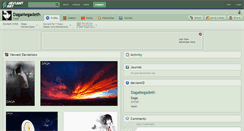 Desktop Screenshot of dagamegadeth.deviantart.com