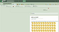 Desktop Screenshot of amaterasuwarrior.deviantart.com