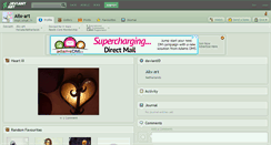 Desktop Screenshot of alix-art.deviantart.com