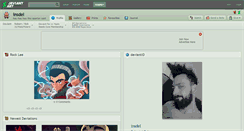 Desktop Screenshot of insdel.deviantart.com