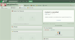 Desktop Screenshot of anti-suckura-fc.deviantart.com