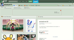 Desktop Screenshot of animelover30.deviantart.com