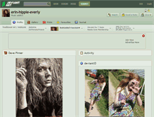Tablet Screenshot of erin-hippie-everly.deviantart.com