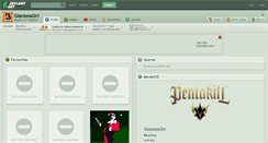 Desktop Screenshot of giantessgirl.deviantart.com
