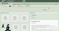 Desktop Screenshot of casetermk.deviantart.com