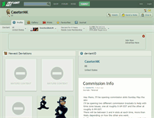 Tablet Screenshot of casetermk.deviantart.com