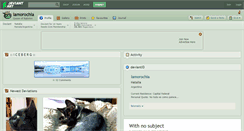 Desktop Screenshot of lamorochia.deviantart.com