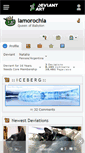 Mobile Screenshot of lamorochia.deviantart.com