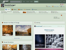 Tablet Screenshot of dennischunga.deviantart.com
