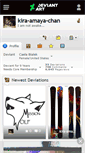 Mobile Screenshot of kira-amaya-chan.deviantart.com