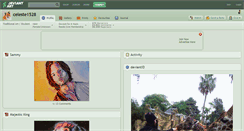 Desktop Screenshot of celeste1528.deviantart.com