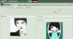 Desktop Screenshot of love-yume.deviantart.com