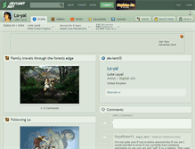 Tablet Screenshot of lo-yal.deviantart.com