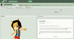 Desktop Screenshot of nothing-roxas.deviantart.com