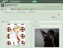 Tablet Screenshot of me-gorillaz-fan-yay.deviantart.com
