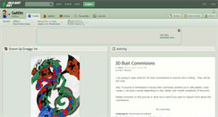 Desktop Screenshot of gattlin.deviantart.com