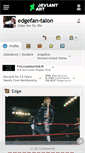 Mobile Screenshot of edgefan-talon.deviantart.com