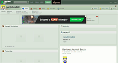 Desktop Screenshot of narutoheadplz.deviantart.com