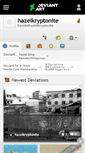 Mobile Screenshot of hazelkryptonite.deviantart.com