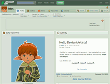 Tablet Screenshot of ietes.deviantart.com