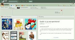 Desktop Screenshot of mehreel.deviantart.com