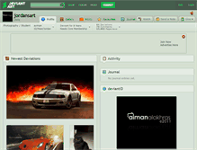 Tablet Screenshot of jordansart.deviantart.com