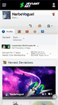 Mobile Screenshot of narbevoguel.deviantart.com