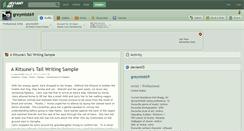Desktop Screenshot of greymist69.deviantart.com