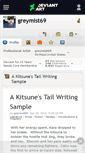 Mobile Screenshot of greymist69.deviantart.com