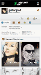 Mobile Screenshot of guitargold.deviantart.com