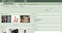 Desktop Screenshot of littleredridinghoodx.deviantart.com