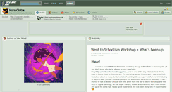 Desktop Screenshot of nora-cintra.deviantart.com