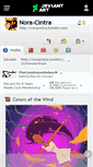 Mobile Screenshot of nora-cintra.deviantart.com