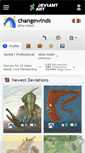 Mobile Screenshot of changewinds.deviantart.com