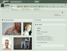 Tablet Screenshot of jorina.deviantart.com