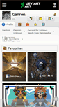Mobile Screenshot of ganren.deviantart.com