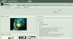 Desktop Screenshot of cosmo3c.deviantart.com