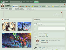 Tablet Screenshot of limpatz.deviantart.com