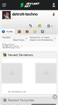 Mobile Screenshot of detroit-techno.deviantart.com