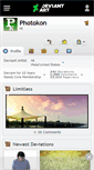 Mobile Screenshot of photokon.deviantart.com