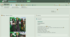 Desktop Screenshot of ladymayev.deviantart.com