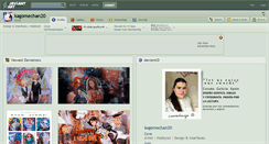 Desktop Screenshot of kagomechan20.deviantart.com