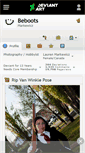Mobile Screenshot of beboots.deviantart.com