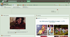 Desktop Screenshot of cap1727.deviantart.com