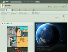 Tablet Screenshot of nocmin.deviantart.com